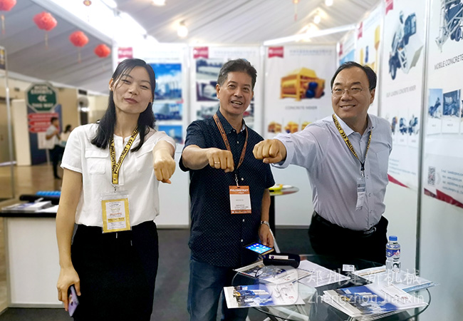 建新機(jī)械混凝土攪拌設(shè)備亮相菲律賓成焦點(diǎn)！